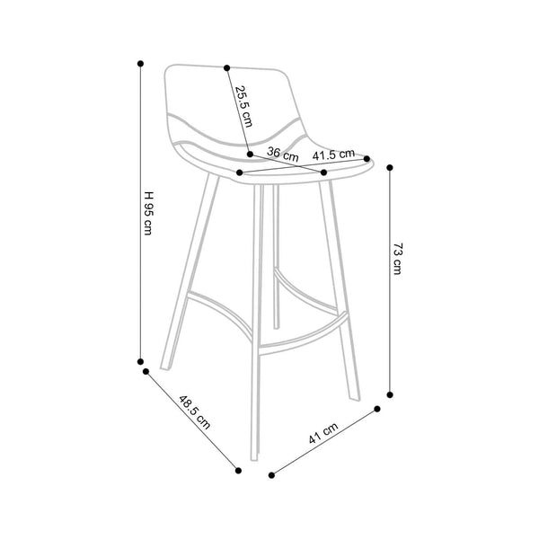 Cruz Barstool
