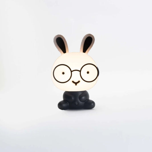 Black and White Rabbit Table Lamp