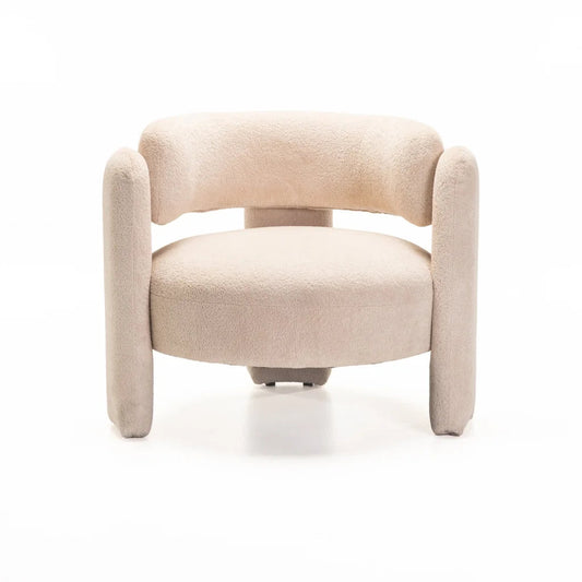 Kelly Fabric Chair Cream