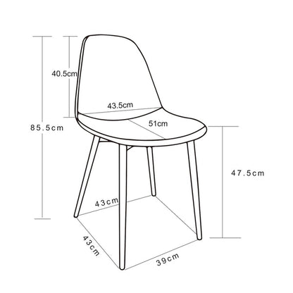 Abba Velvet Dining Chair