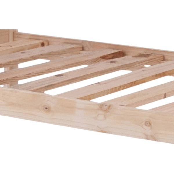 Betty Solid Pine Bunk Bed Light Oak
