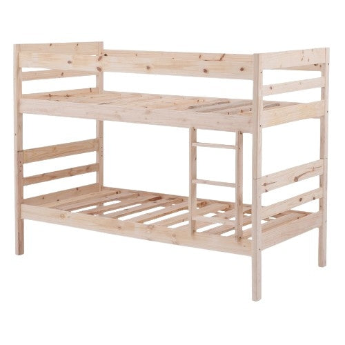 Betty Solid Pine Bunk Bed Light Oak