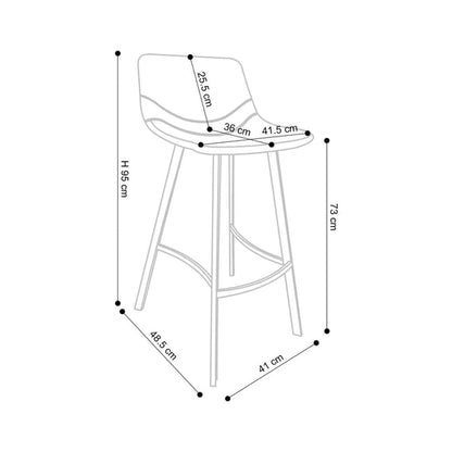 Cruz Barstool
