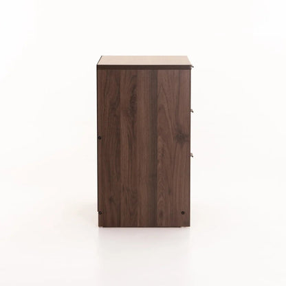 Kappa 3 Drawer Pedestal Walnut