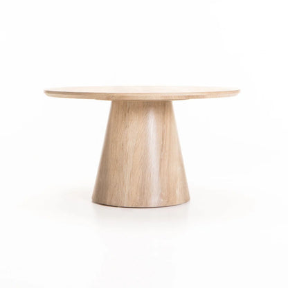 Oslo 80cm Round Coffee Table Oak