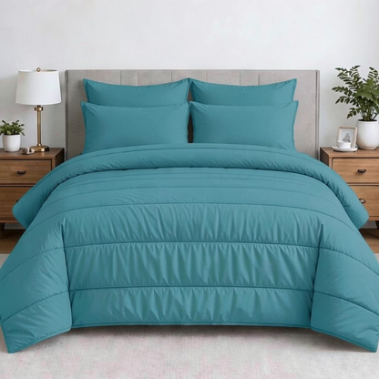 Plain Comforter 5PCs Set