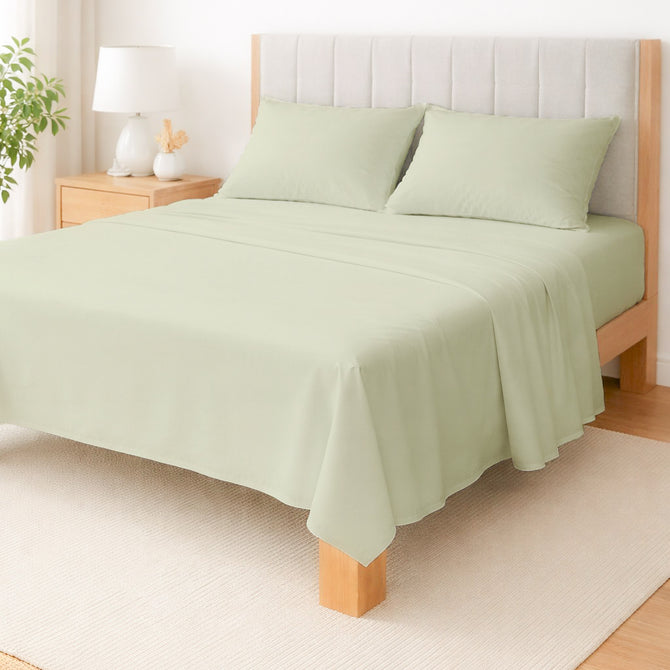 Horrockses Flat Sheet Bamboo Aqua