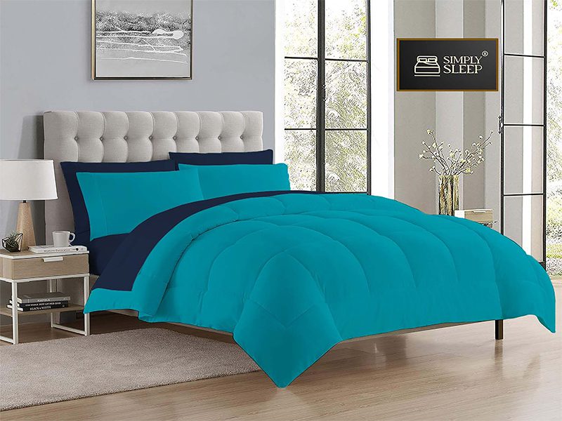 Simply Sleep – Everyday Collection Reversible Comforter Set – 90 GSM