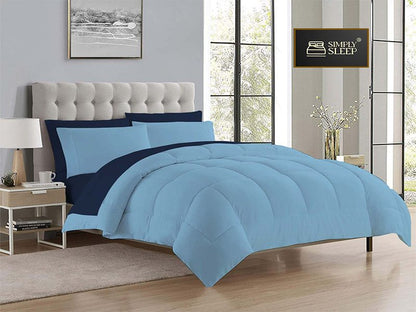 Simply Sleep – Everyday Collection Reversible Comforter Set – 90 GSM