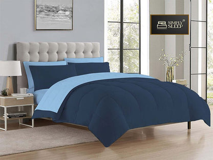 Simply Sleep – Everyday Collection Reversible Comforter Set – 90 GSM