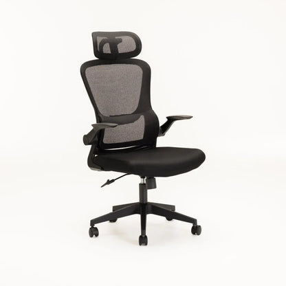 Deluxe High-back Office Chair OF580 - BLACK