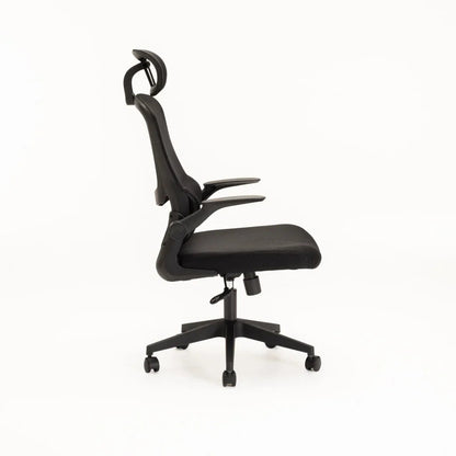 Deluxe High-back Office Chair OF580 - BLACK