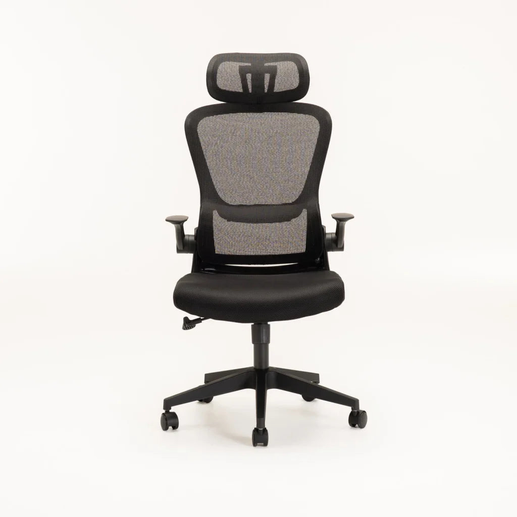 Deluxe High-back Office Chair OF580 - BLACK
