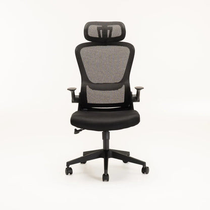 Deluxe High-back Office Chair OF580 - BLACK