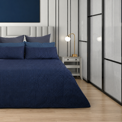 Pierre Cardin Houndstooth Quilt - 240 x 240 cm - King