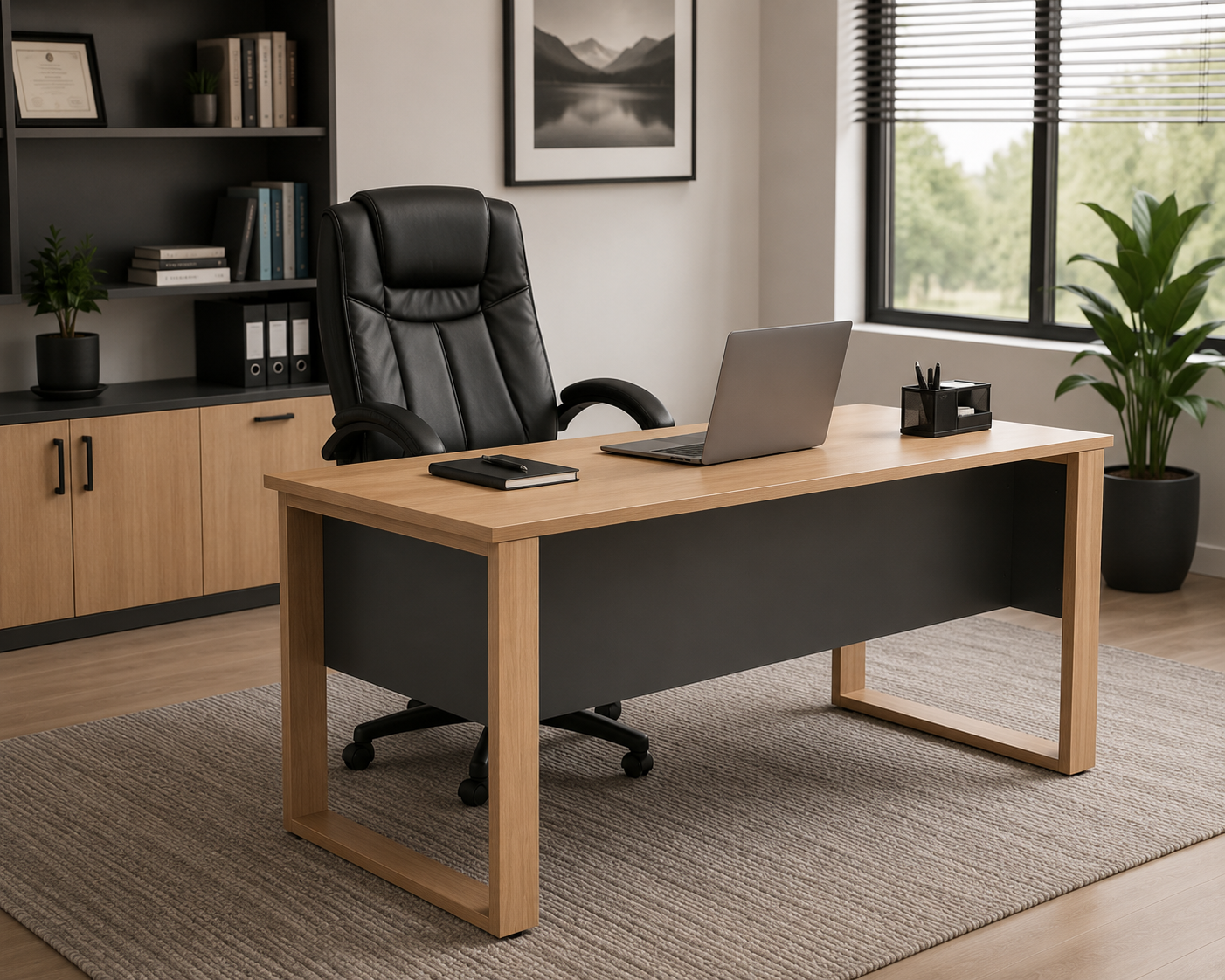 Fusion Executive Highback Office Chair Black