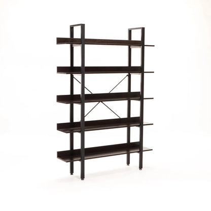 Mega 5 Shelf Bookcase Wenge