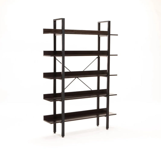 Mega 5 Shelf Bookcase Wenge