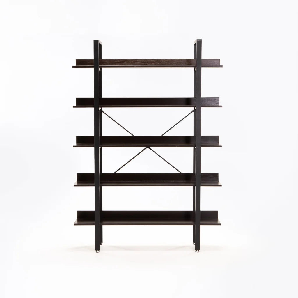 Mega 5 Shelf Bookcase Wenge