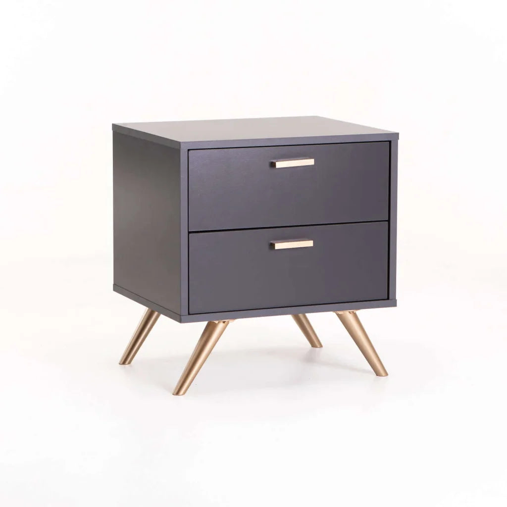 Sue Drawer Pedestal Grey - 51cm