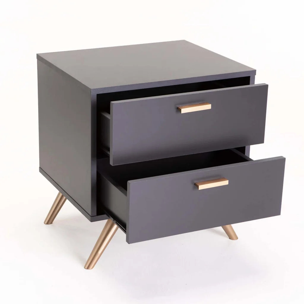 Sue Drawer Pedestal Grey - 51cm