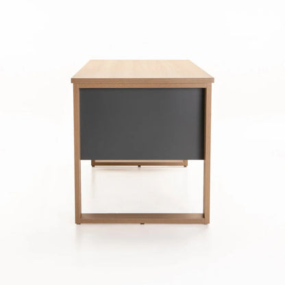 Togo 150cm Executive Desk Oak/Grey