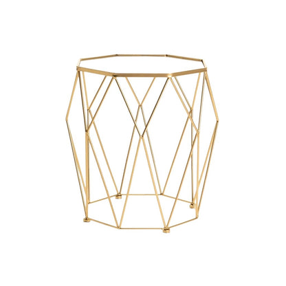 Venus 40cm Gold Metal Side Table