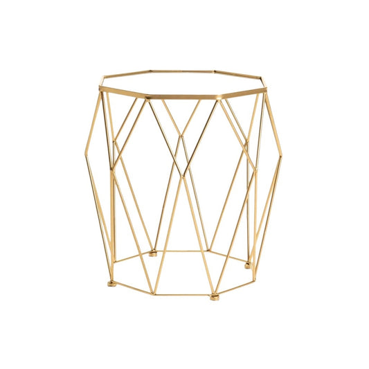 Venus 40cm Gold Metal Side Table